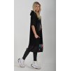 Černé bavlněné šaty ES5059