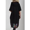Černé bavlněné šaty ES5059