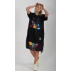 Černé bavlněné šaty ES5060
