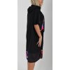 Černé bavlněné šaty ES5060