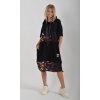 Černé bavlněné šaty ES5061