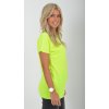 Neonově žluté basic tričko ES5195