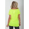 Neonově žluté basic tričko ES5195