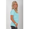 Světle modré basic tričko ES5201