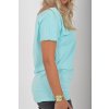 Světle modré basic tričko ES5201
