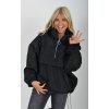 Černá větrová bunda ES5286