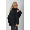 Černá větrová bunda ES5286