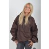 Hnědá větrová bunda ES5287