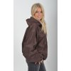 Hnědá větrová bunda ES5287