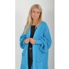 Modrý kardigan ES5405