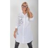 Dlouhá bílá košile ES5431