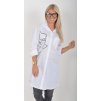 Dlouhá bílá košile ES5431