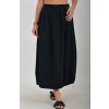 Černá manšestrová sukně ES5509