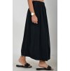 Černá manšestrová sukně ES5509