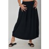 Černá manšestrová sukně ES5509
