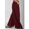 Vínové manšestrové kalhoty ES5526
