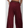 Vínové manšestrové kalhoty ES5526