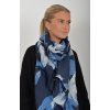 Tmavě modrý šátek ES5549