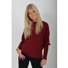 Vínový svetr ES5598