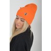 Oranžová čepice ES5642