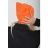 Oranžová čepice ES5642