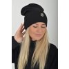 Černá čepice ES5649
