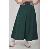 Lahvově zelená sukně ES5693