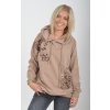 Béžová mikina ES5677