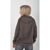 Tmavě hnědá mikina ES5679