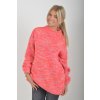 Svítivě růžový svetr ES5681