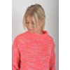 Svítivě růžový svetr ES5681
