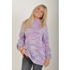 Fialový svetr ES5683