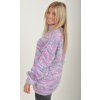 Fialový svetr ES5683