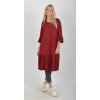 Bordó šaty ES5690