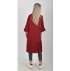 Bordó šaty ES5690