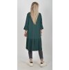 Lahvově zelené šaty ES5691