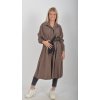 Hnědé šaty ES5694