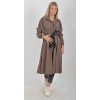 Hnědé šaty ES5694