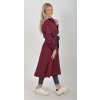 Vínové šaty ES5698