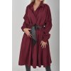 Vínové šaty ES5698