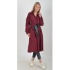 Vínové šaty ES5698