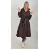 Čokoládové šaty ES5699