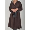 Čokoládové šaty ES5699