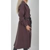 Tmavě hnědé šaty ES5701