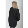 Černá oversize mikina ES5730