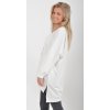 Krémově bílá oversize mikina ES5732