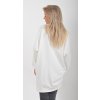 Krémově bílá oversize mikina ES5732