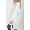 Krémově bílá oversize mikina ES5732