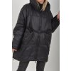 Černá oversize bunda ES5748
