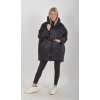 Černá oversize bunda ES5748